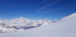 <h5>La ligne Mont Blanc, Grandes Jorasses</h5>
