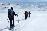 <p>la trace en direction du col du Pisset</p>