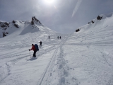 <p>dernière descente avant le refuge</p>