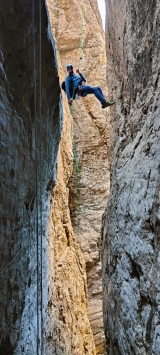 <h5>Arrivée 2eme Rappel descente Mont Aiguille</h5><p>                                                   </p>